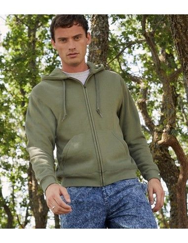 Zip Hooded Sweat Jacket