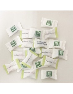 Flowpakkede bolsjer m. logo 2