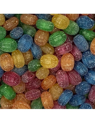 Flowpakkede bolsjer m. logo