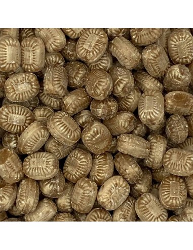 Flowpakkede bolsjer m. logo