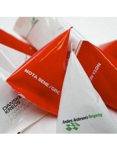 Trekantposer m. logo