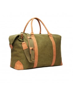 VINGA Bosler dufflebag i genanvendt lærred 2