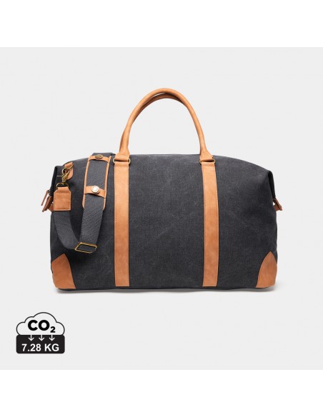 VINGA Bosler dufflebag i genanvendt lærred