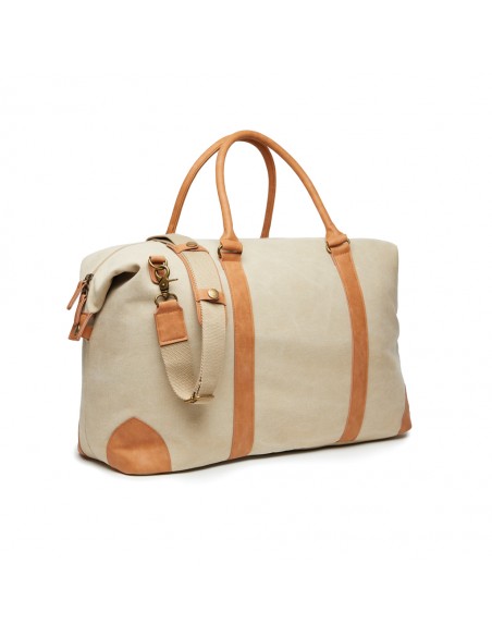 VINGA Bosler dufflebag i genanvendt lærred