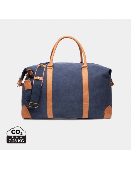 VINGA Bosler dufflebag i genanvendt lærred