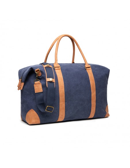 VINGA Bosler dufflebag i genanvendt lærred