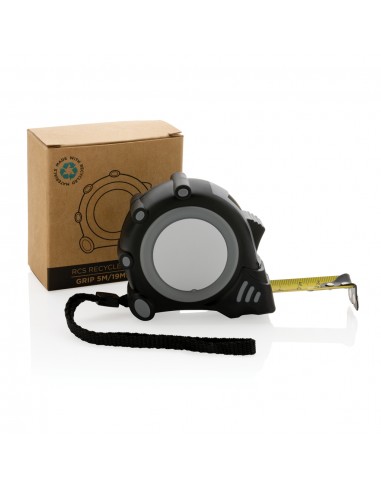 RCS Grip 5M/19mm målebånd i genanvendt plast