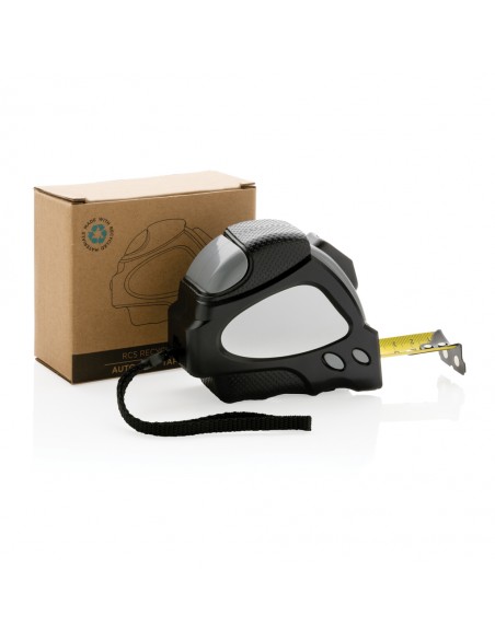 RCS Auto stop målebånd 8M/25mm i genanvendt plast