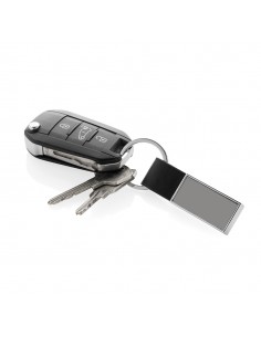 Luksus PU-nøglering RCS genanvendt zinklegering 2