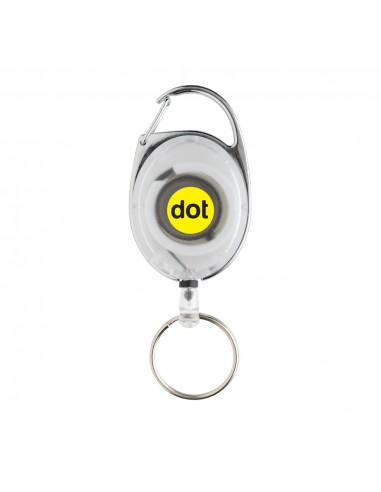 RCS genanvendt ABS rulleclips nøglering