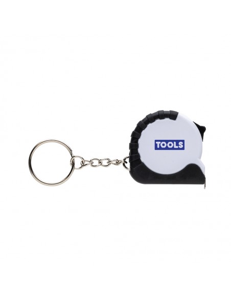 MeasureMate RCS genanvendt ABS-nøglering med 1m målebånd