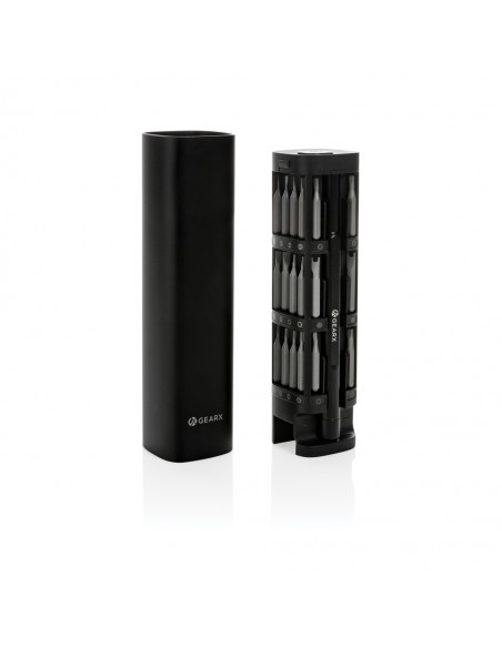 Gear X RCS præcisions skruetrækkersæt i genanvendt aluminium