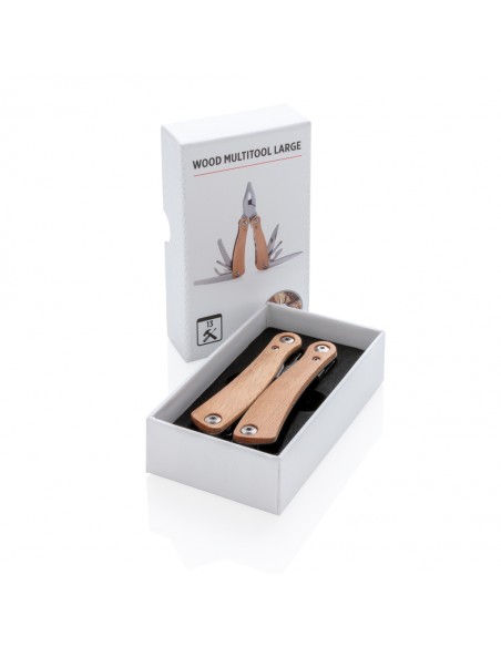 Multiværktøj med træsider