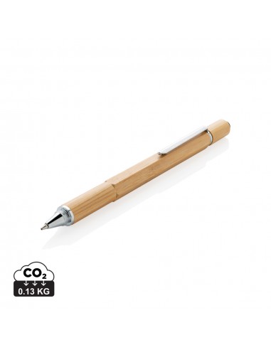 Bambus 5 i 1 værktøjspen