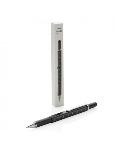 5 i 1 aluminium værktøjspen