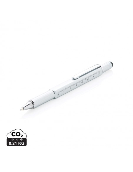 5 i 1 aluminium værktøjspen