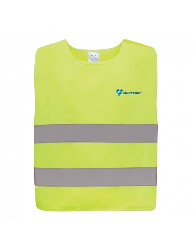 GRS genanvendt PET sikkerhedsvest 7-12 år, med høj synlighed