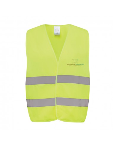 GRS genanvendt PET sikkerhedsvest med høj synlighed