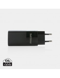 Philips 65W ultra hurtig PD 3-port USB vægoplader