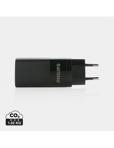 Philips 65W ultra hurtig PD 3-port USB vægoplader