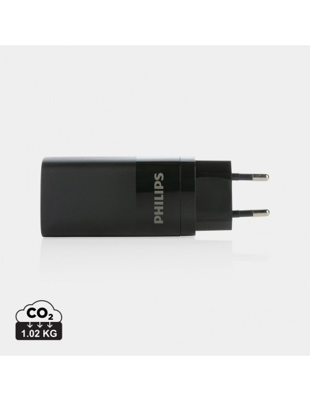 Philips 65W ultra hurtig PD 3-port USB vægoplader