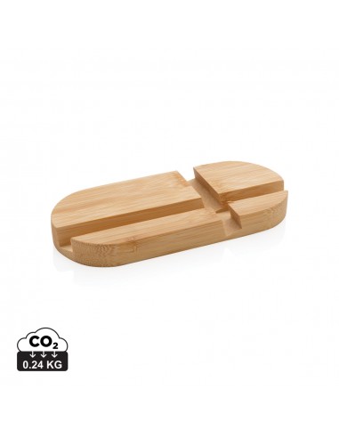 Bambus tablet & telefon holder