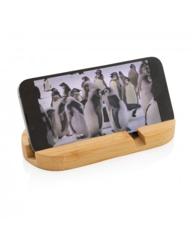 Bambus tablet & telefon holder