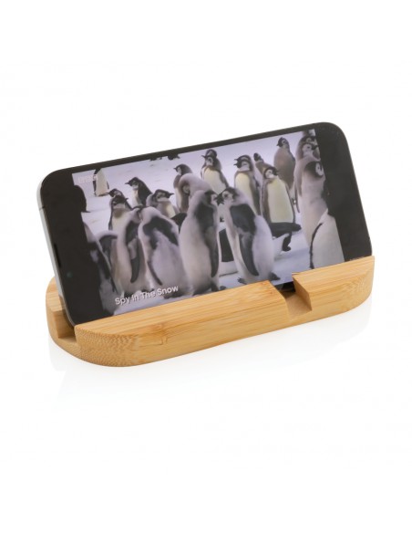 Bambus tablet & telefon holder