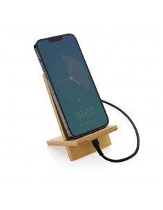 Bambus telefonstativ i kraft æske 2