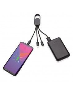 4 i 1 kabel med karabin clip 2