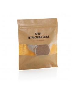 Kork & hvedestrå - 6 i 1 udtrækkeligt kabel 2