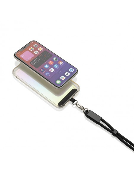 LoopAmp RCS RPET justerbar håndledsrem til telefon 60W kabel