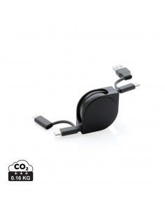 6 i 1 TPE kabel i RCS standard genanvendt plast