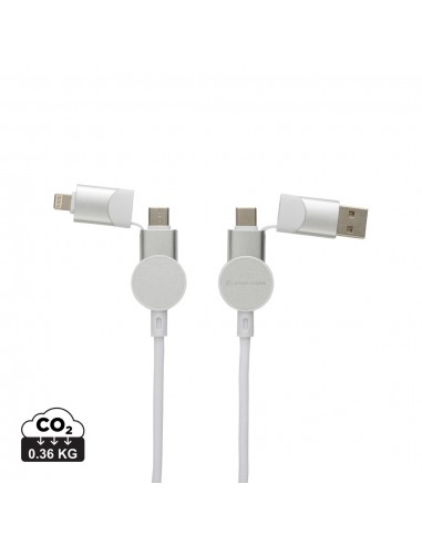 Oakland kabel RCS genanvendt plast,  6-i-1 fast charge - 45W