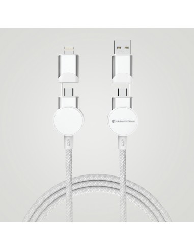 Oakland kabel RCS genanvendt plast,  6-i-1 fast charge - 45W