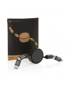 Terra RCS udtrækkelig 45W 6 i 1 kabel genanvendt aluminium 2