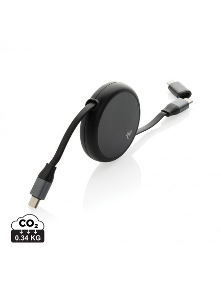 Terra RCS genanvendeligt aluminium, udtrækkelig 240 W 2-i-1-