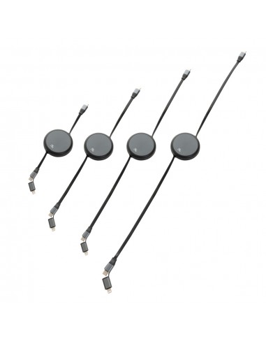 Terra RCS genanvendeligt aluminium, udtrækkelig 240 W 2-i-1-