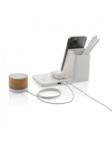 Ontario RCS genanvendt plastik og bambus 15W 3 i 1 trådløs