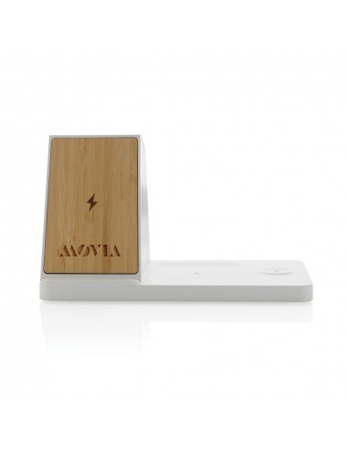 Ontario RCS genanvendt plastik og bambus 15W 3 i 1 trådløs