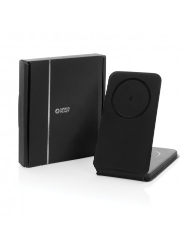 Swiss Peak 15W 3 i 1 magnetisk trådløs oplader i RCS rPU