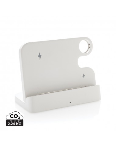 Joltz RCS 15W oplader af genanvendt plast med iWatch pad