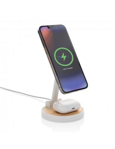 Ontario RCS rplastic 15W magnetisk opladning 2 i 1 stander