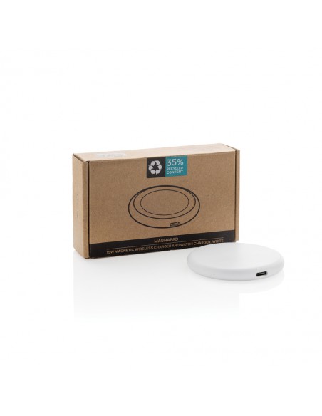 Magnapad 15W RCS rplastisk magnetisk 3 i 1 opladerpad