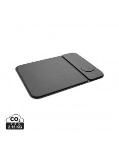 Swiss peak RCS genanvendt PU 15W 3 i 1 oplader musemåtte