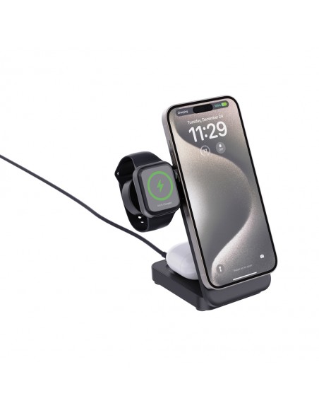 Urban Vitamin Arcadia RCS rplastic 15W 3i1 magnetisk oplader