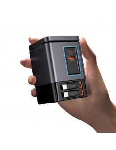 Urban Vitamin Sacramento 105W GAN oplader med udtrækkelige k 2