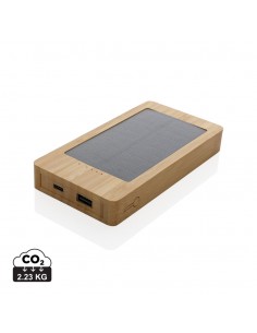 Sunwick 10.000 mAh bambus solar powerbank