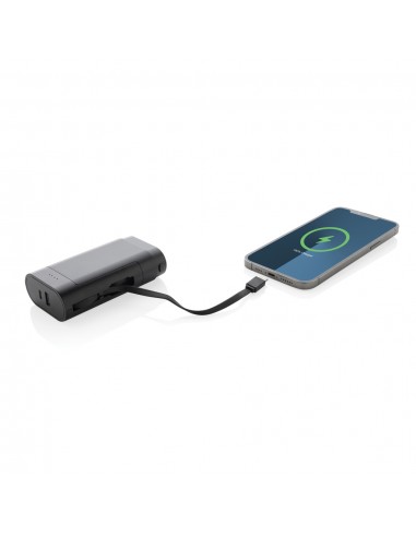 CycleCell 10.000 mAh powerbank med aftageligt batteri