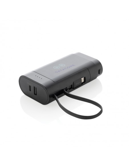 CycleCell 10.000 mAh powerbank med aftageligt batteri